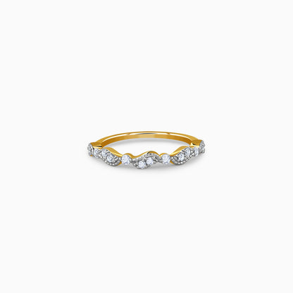 Gold Auryne Lab Grown Diamond Ring