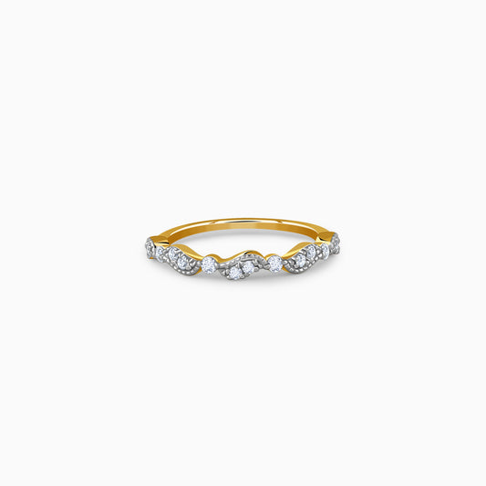 Gold Auryne Lab Grown Diamond Ring