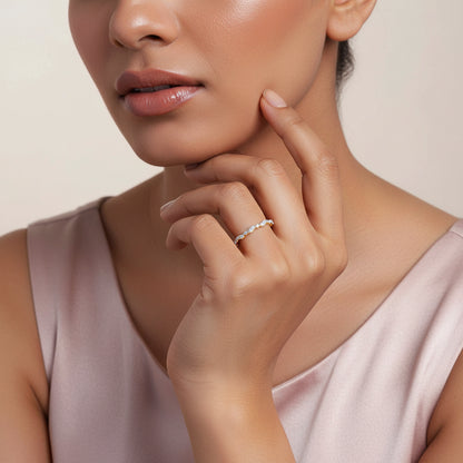 Gold Auryne Lab Grown Diamond Ring