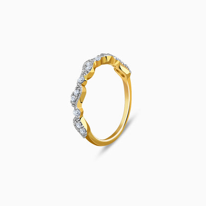 Gold Auryne Lab Grown Diamond Ring