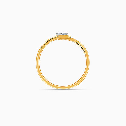 Gold Classic Polaris Lab Grown Diamond Ring