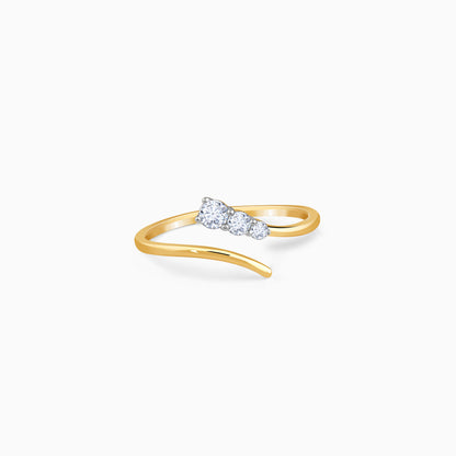 Gold Classic Line Lab Grown Diamond Ring
