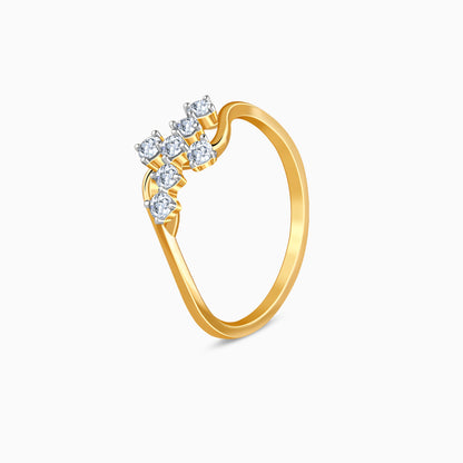 Gold Willow Lab Grown Diamond Ring