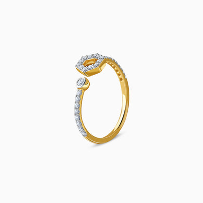 Gold Evermore Lab Grown Diamond Ring
