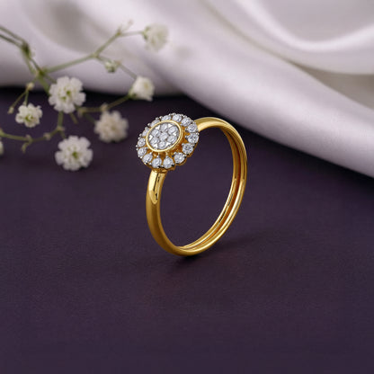 Gold Marigold Beauty Lab Grown Diamond Ring