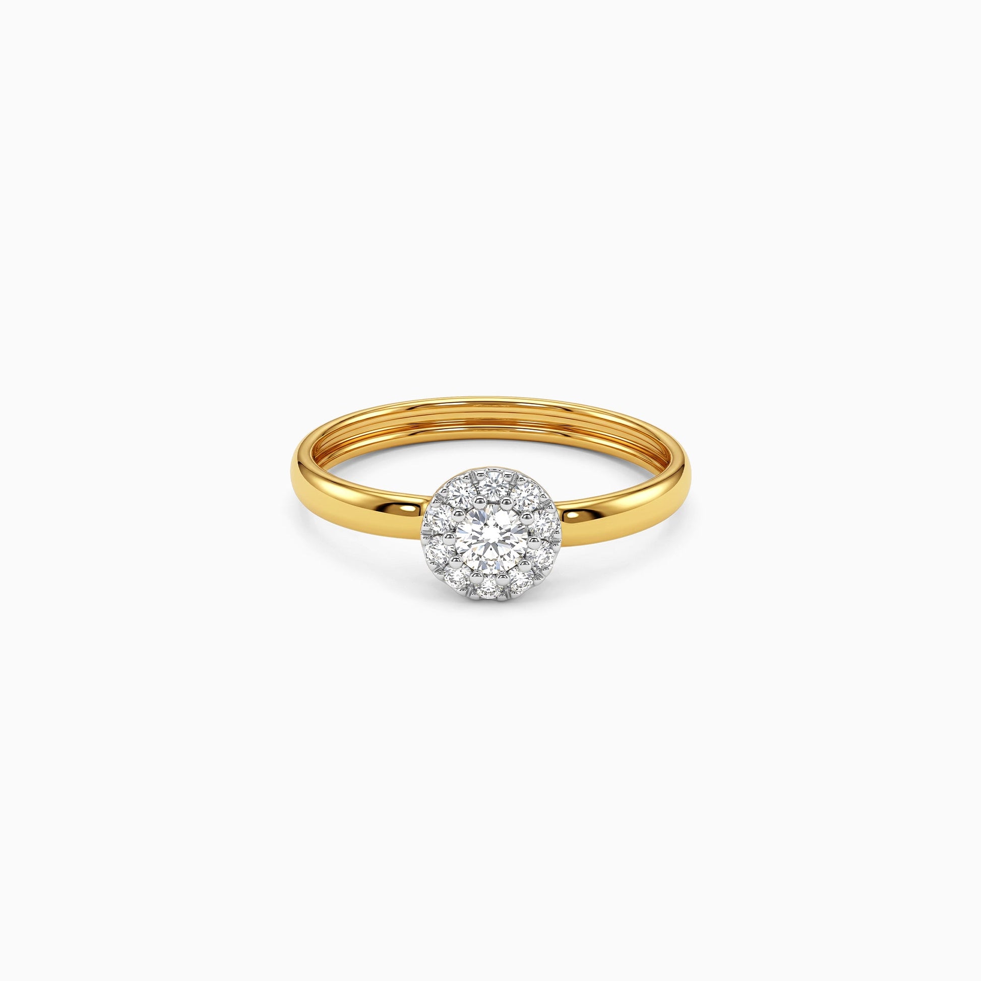 Gold Etoile Majeste Lab Grown Diamond Ring (Size 12)