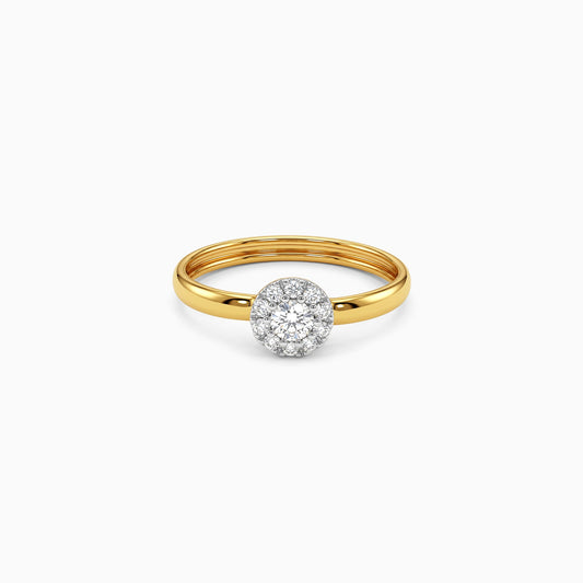Gold Etoile Majeste Lab Grown Diamond Ring (Size 12)