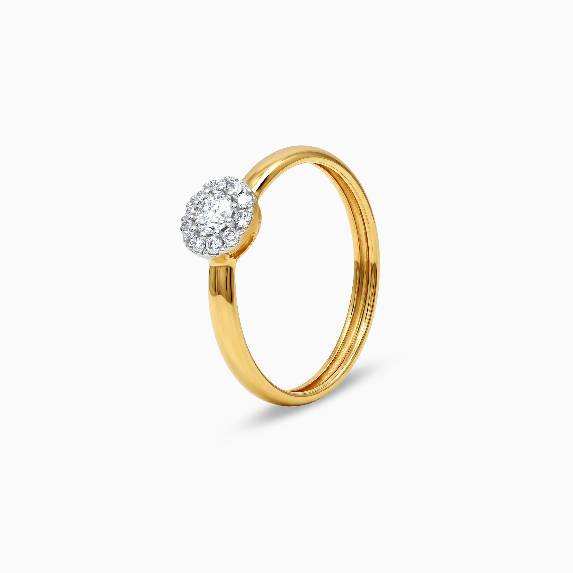 Gold Etoile Majeste Lab Grown Diamond Ring (Size 12)