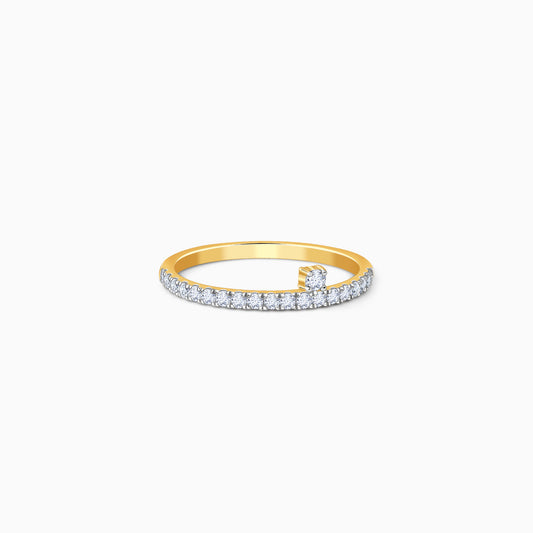 Gold Shine Lab Grown Diamond Ring