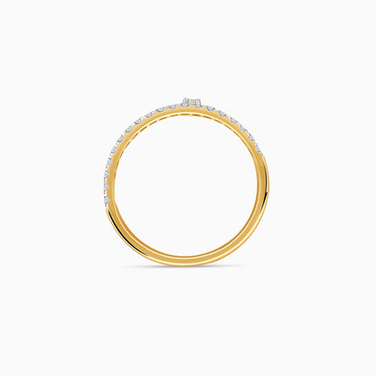 Gold Shine Lab Grown Diamond Ring