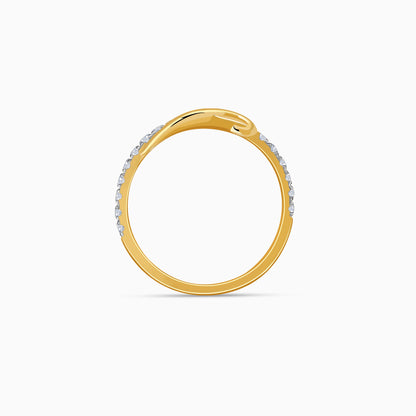 Gold Regal Rise Lab Grown Diamond Ring