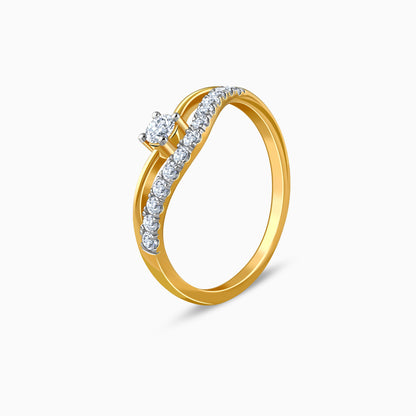 Gold Regna Lab Grown Diamond Ring