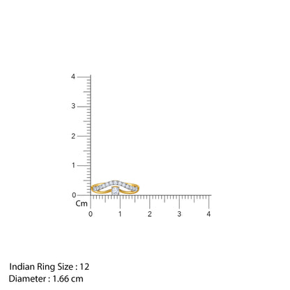 Gold Regna Lab Grown Diamond Ring