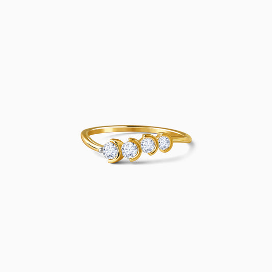 Gold Noira Lab Grown Diamond Ring