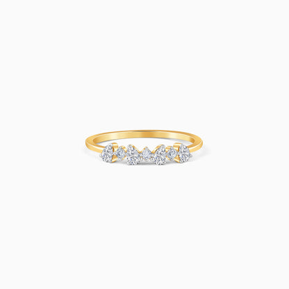 Gold Dew Shine Lab Grown Diamond Ring