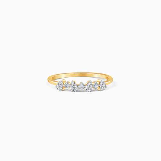 Gold Dew Shine Lab Grown Diamond Ring