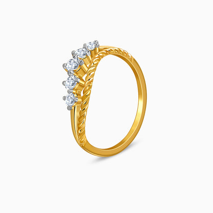 Gold Drift Lab Grown Diamond Ring