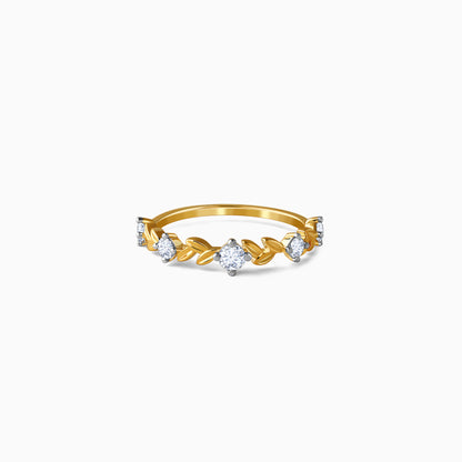 Gold Canopy Lab Grown Diamond Ring