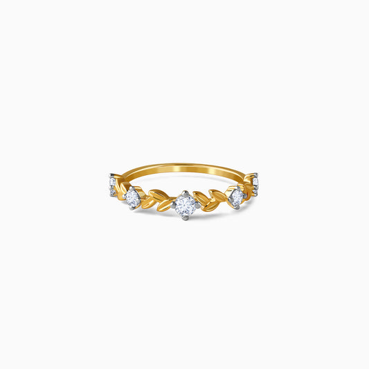 Gold Canopy Lab Grown Diamond Ring