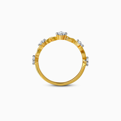 Gold Canopy Lab Grown Diamond Ring