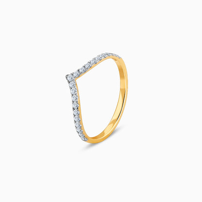 Gold Classic Virtuous Vanki Lab Grown Diamond Ring
