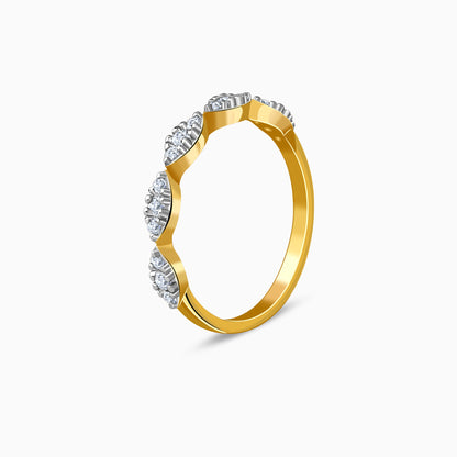 Gold Marea Lab Growm Diamond Ring