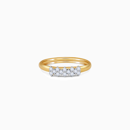 Gold Dawn Whisperer Lab Grown Diamond Ring