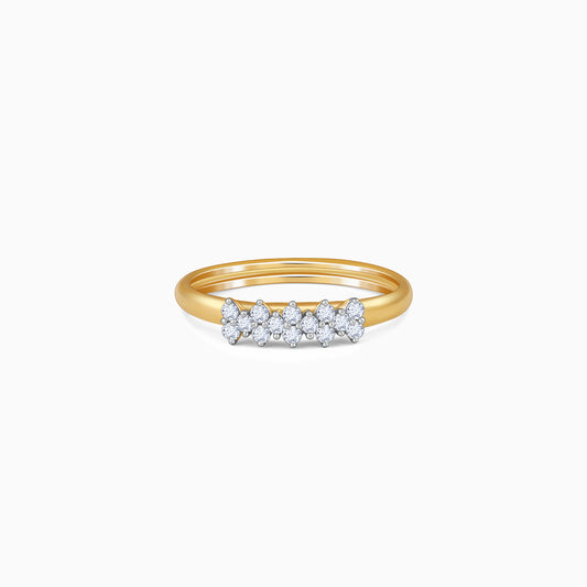 Gold Dawn Whisperer Lab Grown Diamond Ring