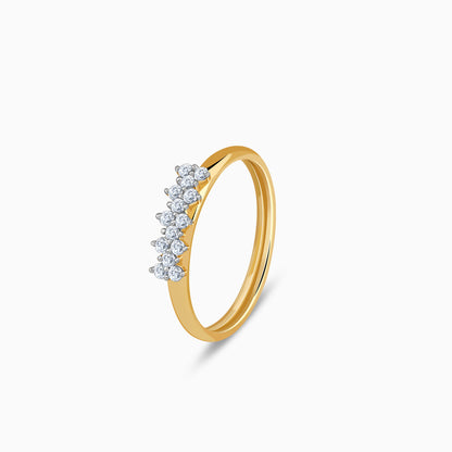 Gold Dawn Whisperer Lab Grown Diamond Ring