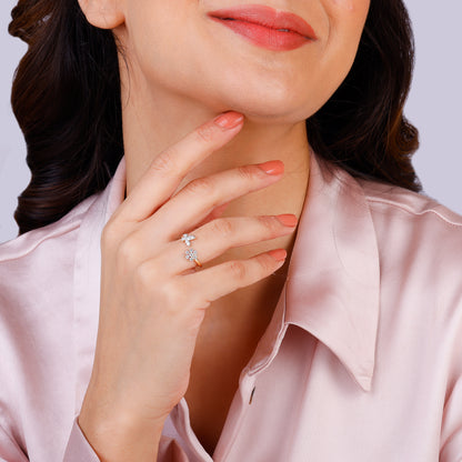 Gold Nectar Diamond Ring