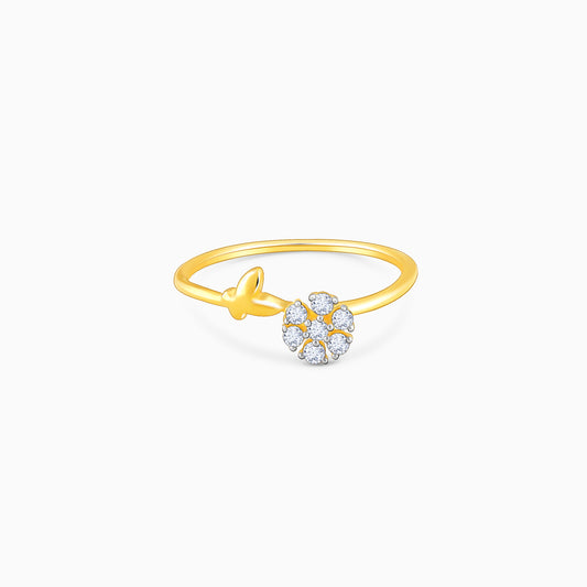Gold Sweet Nectar Diamond Ring