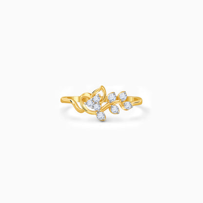 Gold Magnificent Lab Grown Diamond Ring