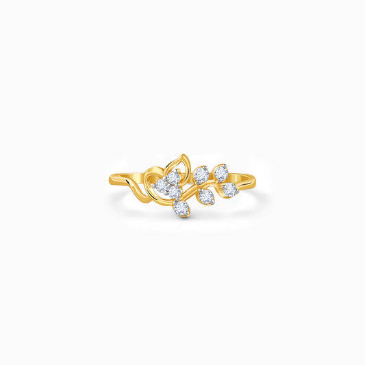 Gold Magnificent Lab Grown Diamond Ring