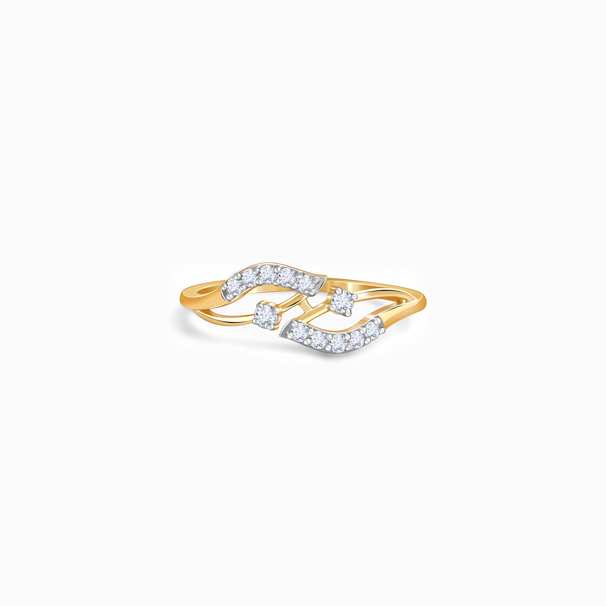 Gold Covely Lab Grown Diamond Ring