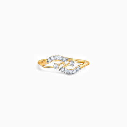Gold Covely Lab Grown Diamond Ring