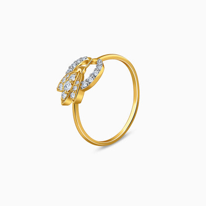 Gold Tria Bloom Lab Grown Diamond Ring (Size 12)