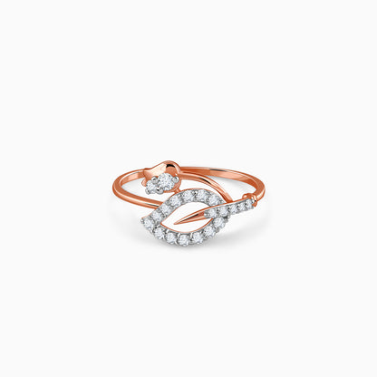 Rose Gold Garden Blush Lab Grown Diamond Ring (Size 12)