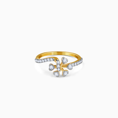 Gold Everflower Lab Grown Diamond Ring (Size 12)