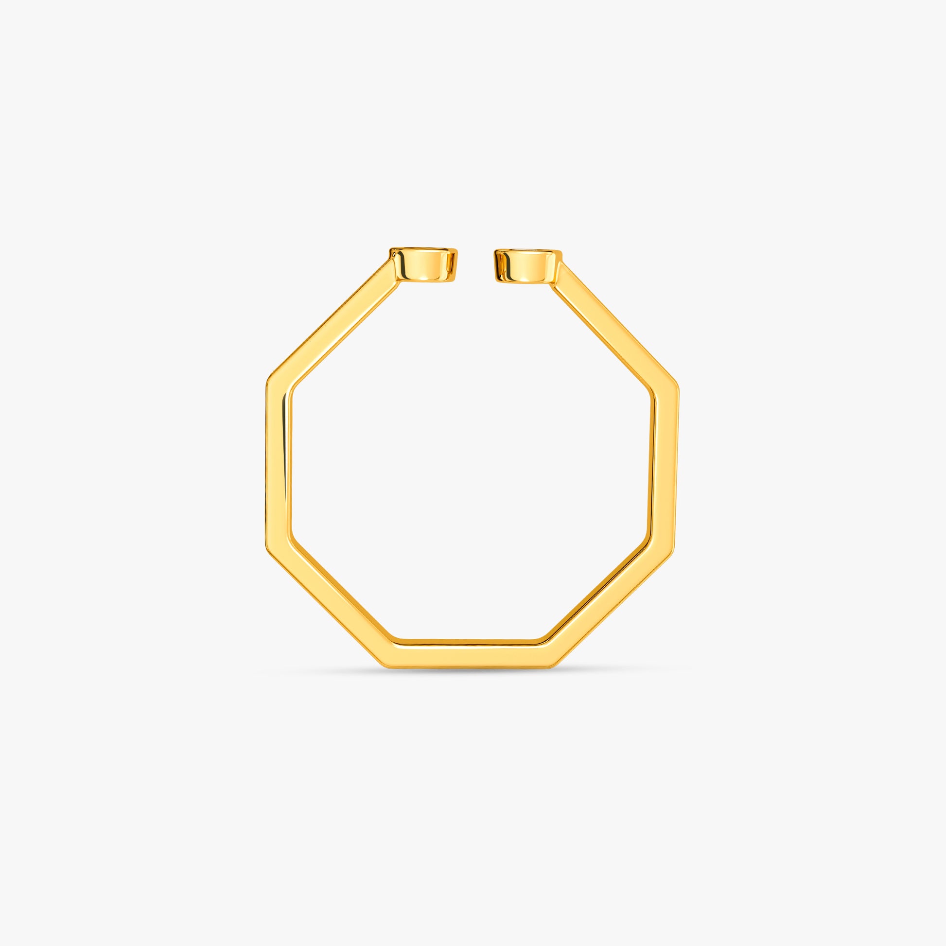 Gold Duality Glow Lab Grown Diamond Ring (Size 12)