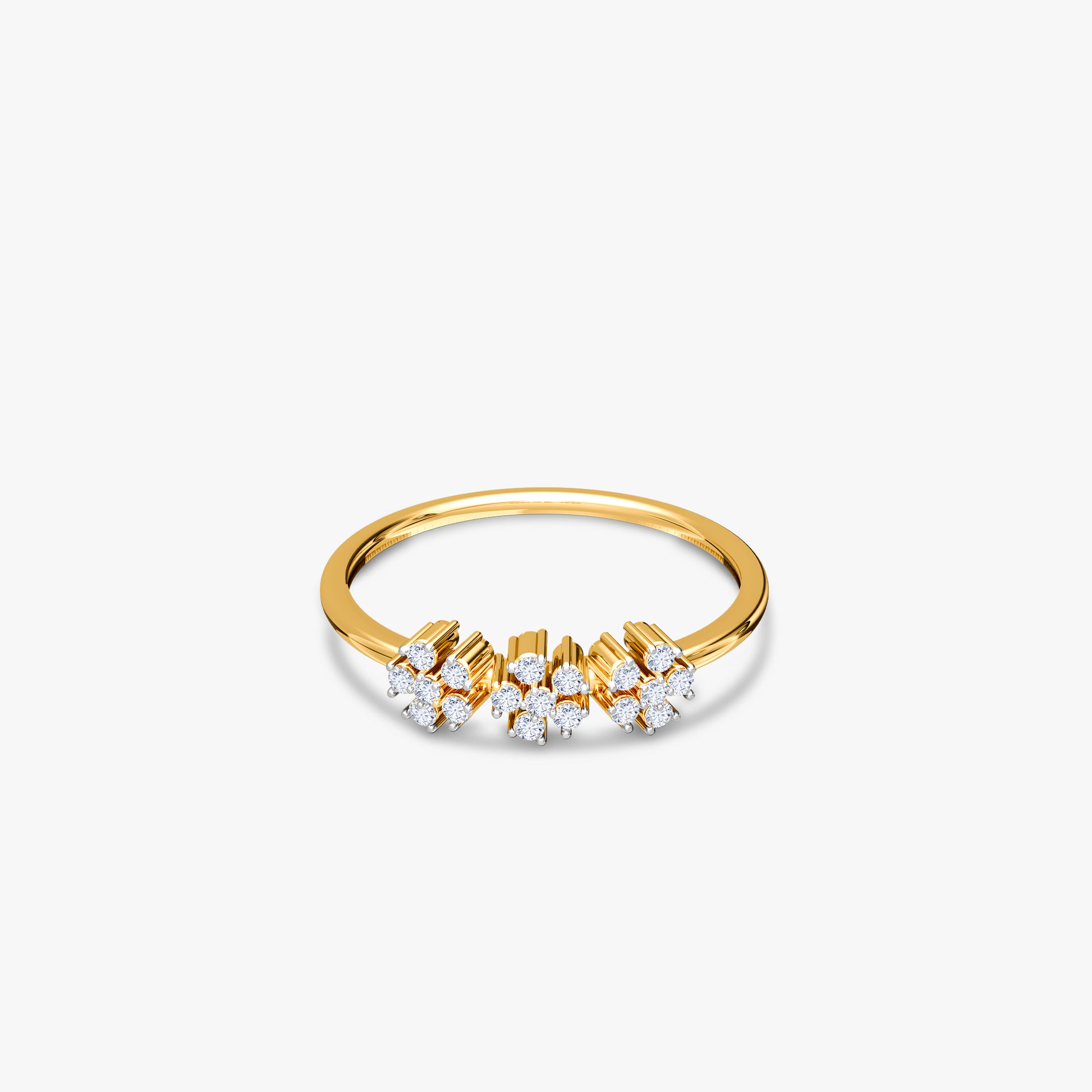 Gold Pretty Verse Lab Grown Diamond Ring (Size 12)