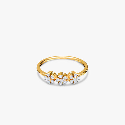 Gold Pretty Verse Lab Grown Diamond Ring (Size 12)