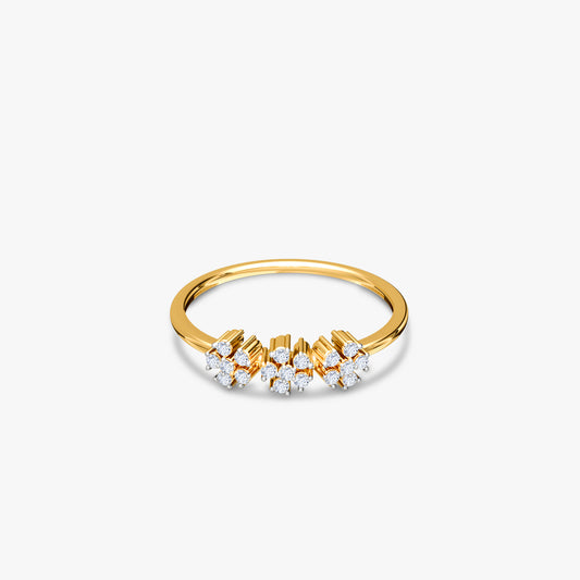 Gold Pretty Verse Lab Grown Diamond Ring (Size 12)