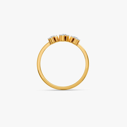 Gold Pretty Verse Lab Grown Diamond Ring (Size 12)