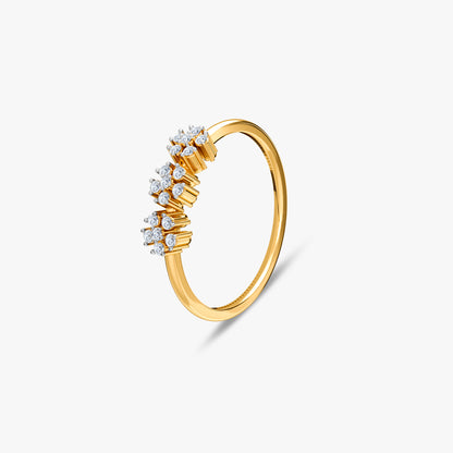 Gold Pretty Verse Lab Grown Diamond Ring (Size 12)