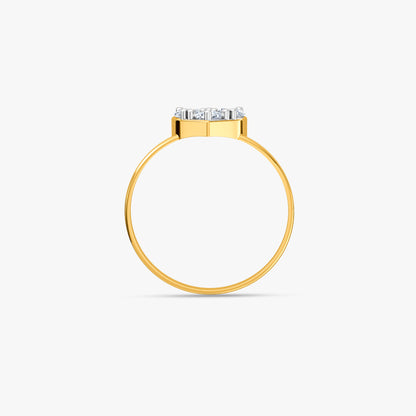 Gold Cherished Spark Lab Grown Diamond Ring (Size 12)