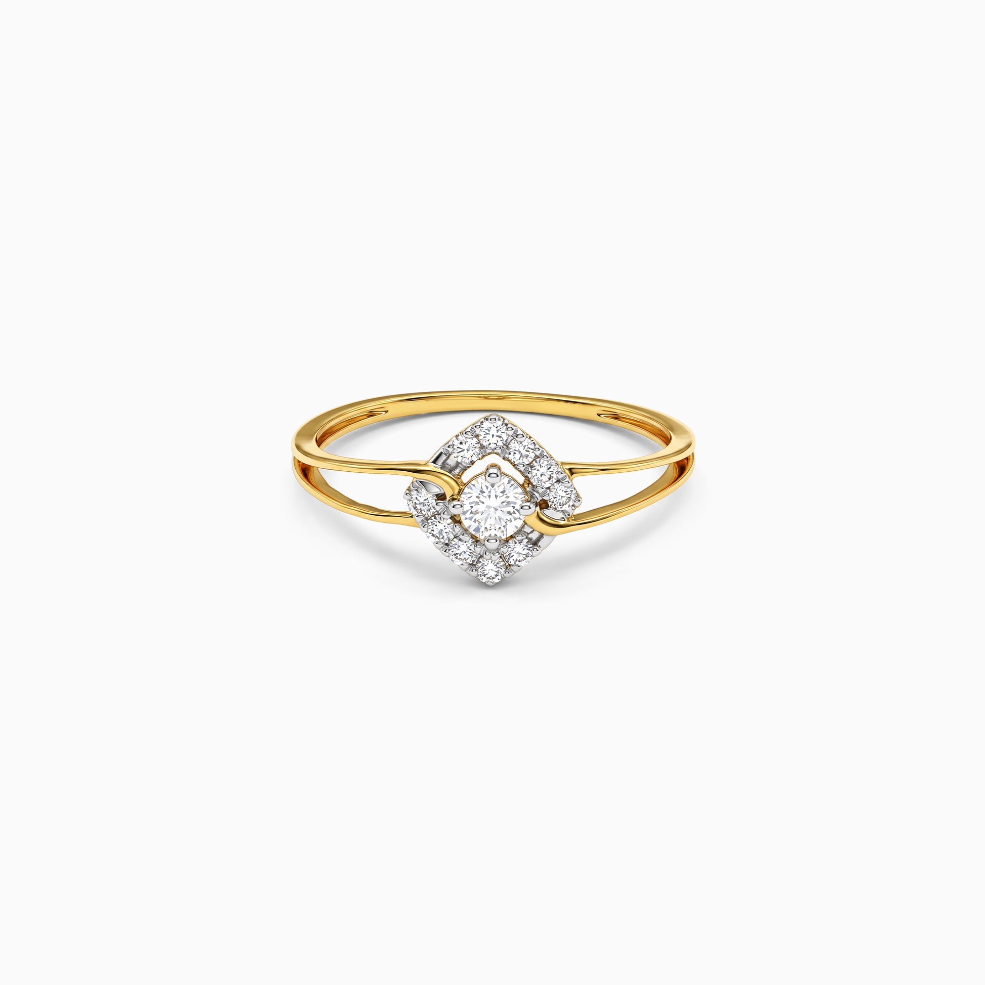Gold Jardin Royale Lab Grown Diamond Ring (Size 12)