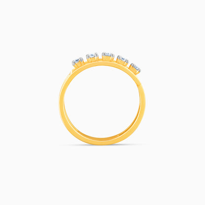 Gold Dazzling Diamond Ring