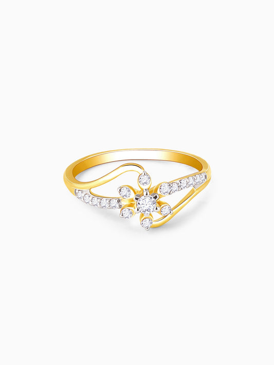 Gold Seasons Of Life Diamond Ring