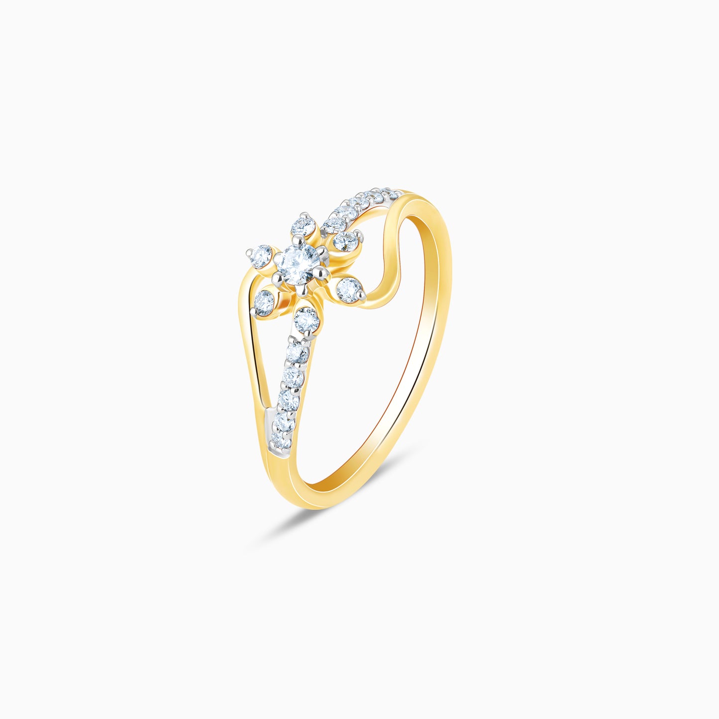 Gold Seasons Of Life Diamond Ring