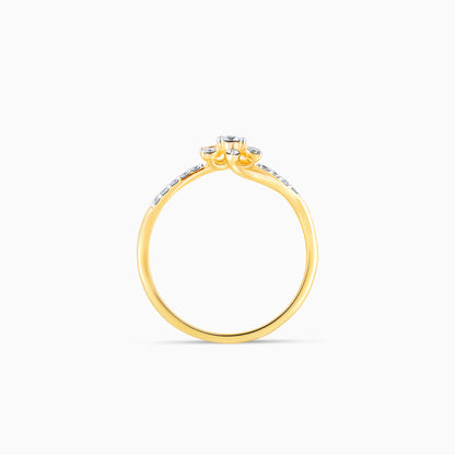 Gold Seasons Of Life Diamond Ring
